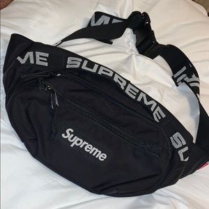 Black Supreme Waist Bag ! (SS18)